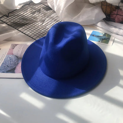 Embroidered three-dimensional flower fedora hat Women's jazz top hat Spring and autumn panama church fashion elegant wedding Hat