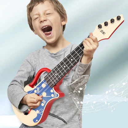 Children Can Pluck Strings And Play Yukrili Toys Beginners' Level Guitar Puzzle And Musical Instruments