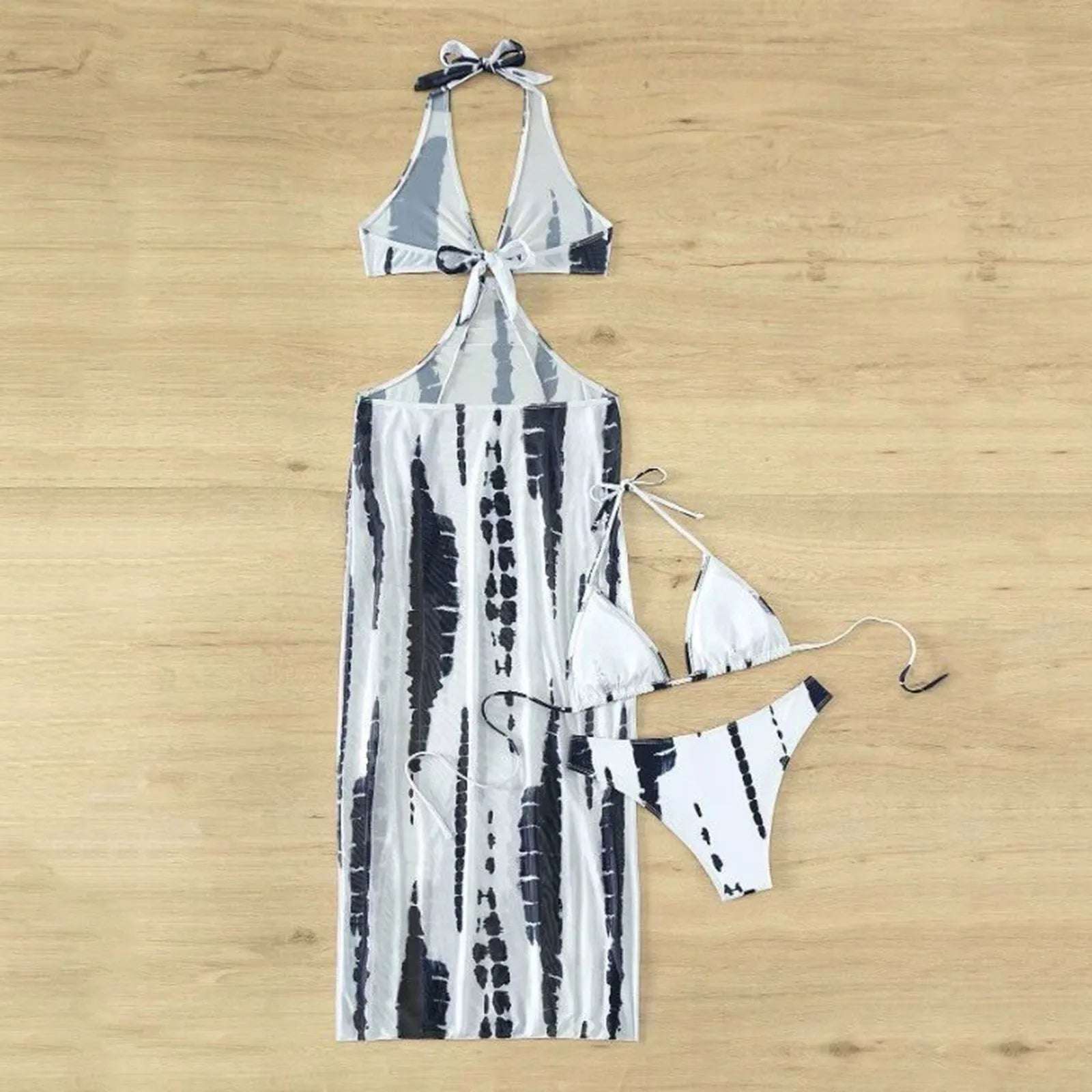 Women'S Bikinis Trend 2025 European And American Sexy Three Piece Two Piece Bikini Swimsuit Bathing Suit женский купальник