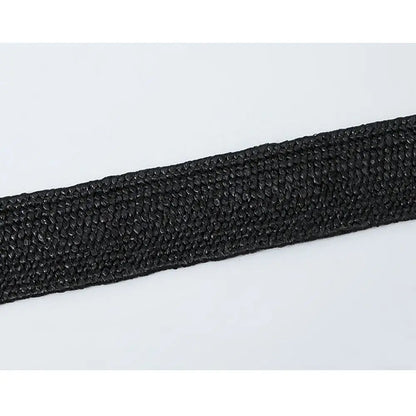 Fashion Wide Waistband Female Waist Belt Bohemian Braided Belts for Women Summer Patchwork Straw Woven Belt
