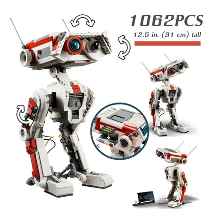 Star Movie Bricks 1062pcs Fallen Order BD-1 Intelligent Technical Robots 75335 Building Blocks Toys For Children Christmas Gift