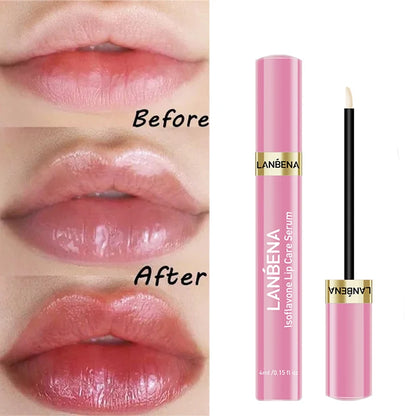 Instant Volumising Lip Serum Increase Gloss Elasticity Reduce Lip Fine Lines Moisturizing Nourish Repairing Lip Care