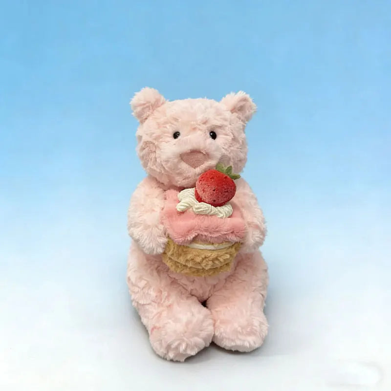 JC's Latest Peach Cake Series Includes Bouquets, Roses Plush Toys, Cartoon Characters, Adorable Children's Birthday Gifts