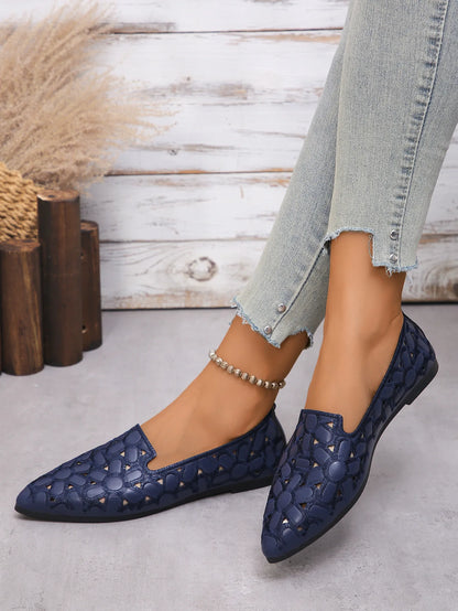 EtherealBe Women's Embroidered Loafers for Chic Style