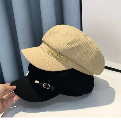Fashion Designer Winter Women Berets Female Retro Berets Caps for women Hats Bonnets Hats for Women Octagonal Newsboy Hat