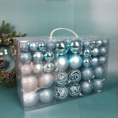 100pcs Christmas Decor Tree Xmas Balls Party Wedding Ornament Party Supplies Xmas Ornament Ball Xmas