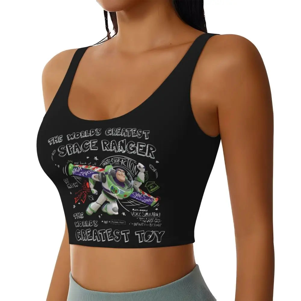 EtherealBe Toy Story Jessie Sports Bra for Women
