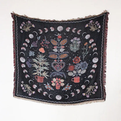 Nordic Sofa Blanket Cover Home Decor Sofa Towel Tarot Leisure Blanket Bedspread Outdoor Camping Picnic Mat Bohemian Tapestry Rug
