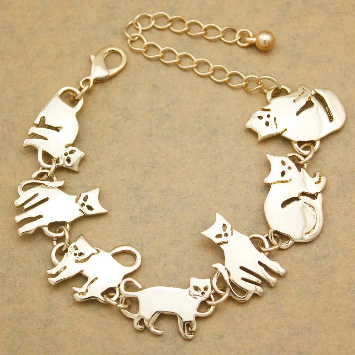 Women's Mythology Fairytale Bracelets Beads Charms Mermaid Seahorse Link Chain Crystal Bangle Armband Aesthetic Jewelry Vintage