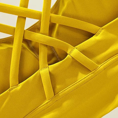 TRY TO BN Women's Tracksuit Yoga Sets Fitness Leggings Sports Bra Naked Sportwear Breathable Workout Two Pieces Suit Gym Clothes