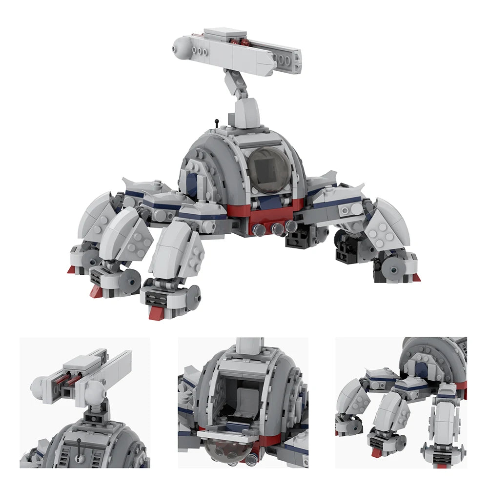 EtherealBe Building Kit featuring a robotic spider design, perfect STEM gift for kids to inspire creativity