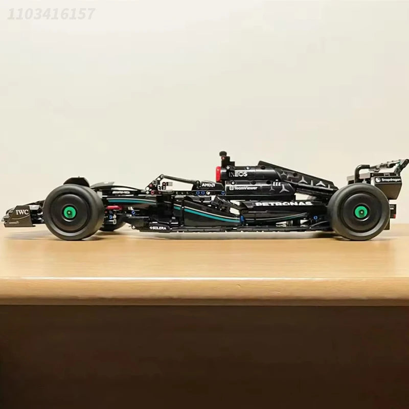 1642PCS Performance Superspeed Blocks W14 Super Racer Assembled Car Toy Children Birthday Christmas Gift Compatible with 42171