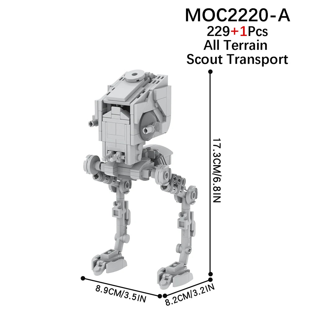 EtherealBe All Terrain Scout Transport Model Building Kit, a perfect STEM gift for kids
