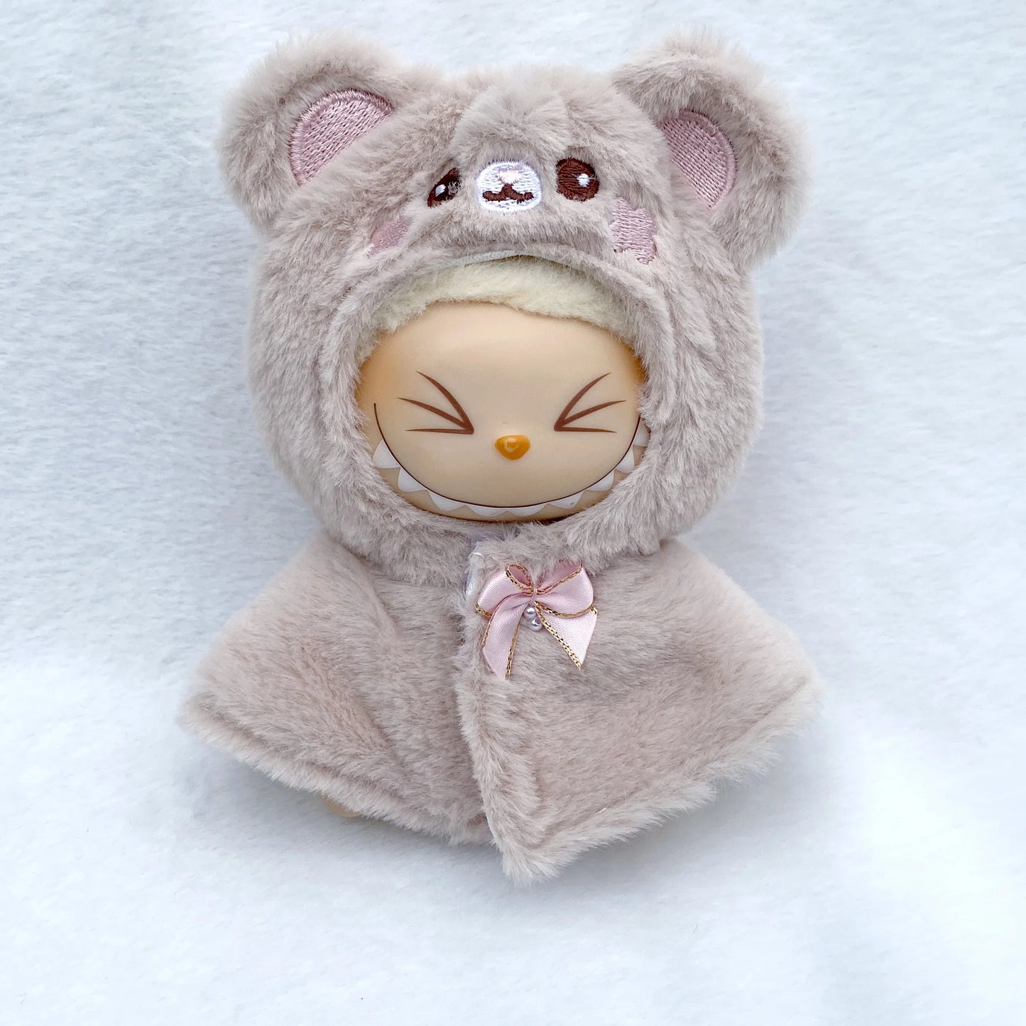 Labubu 17cm Doll Replacement Clothing Bjd  Decoration Fashion Delicate Cute Idol Kpop Exo Toy Doll Mini Clothes(no doll)