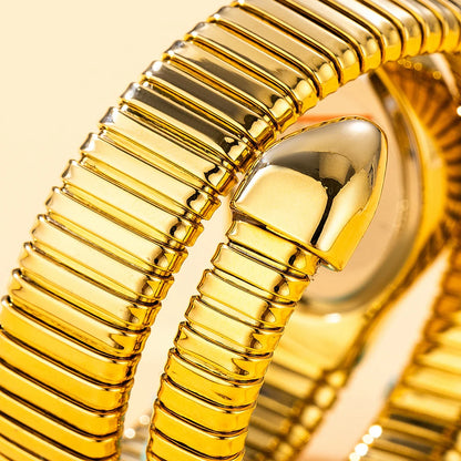 Top Brand MISSFOX Women's Watches New Quartz Snake Shape Simple Ladies Watch Fashion Unique Strap Waterproof Wristwatches