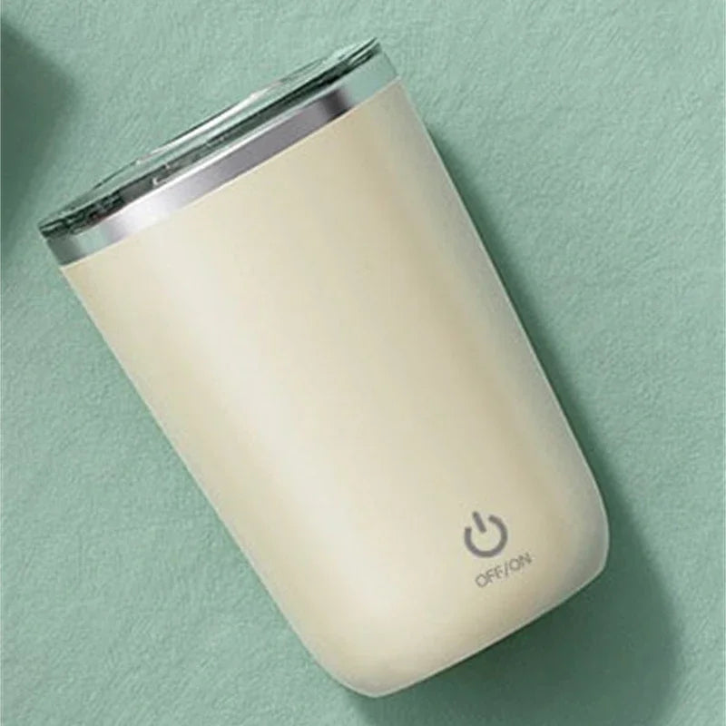 Self-Stirring Mug 304 Stainless Steel Rechargeable Magnetic Mug Milk Mixing Cup Smart Mixer Water Bottle