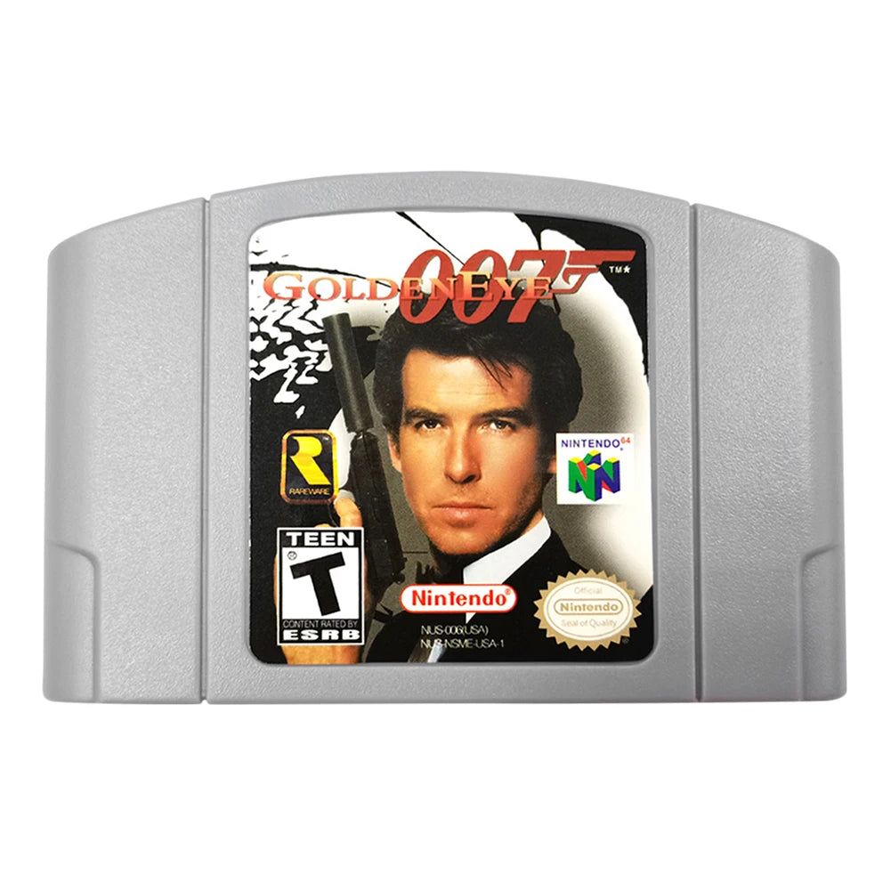 64 Bit Video Game Console US Version Toys Game Collection Cartridge N64 Series Kart Party Super Smash Bros Bad Fur Day