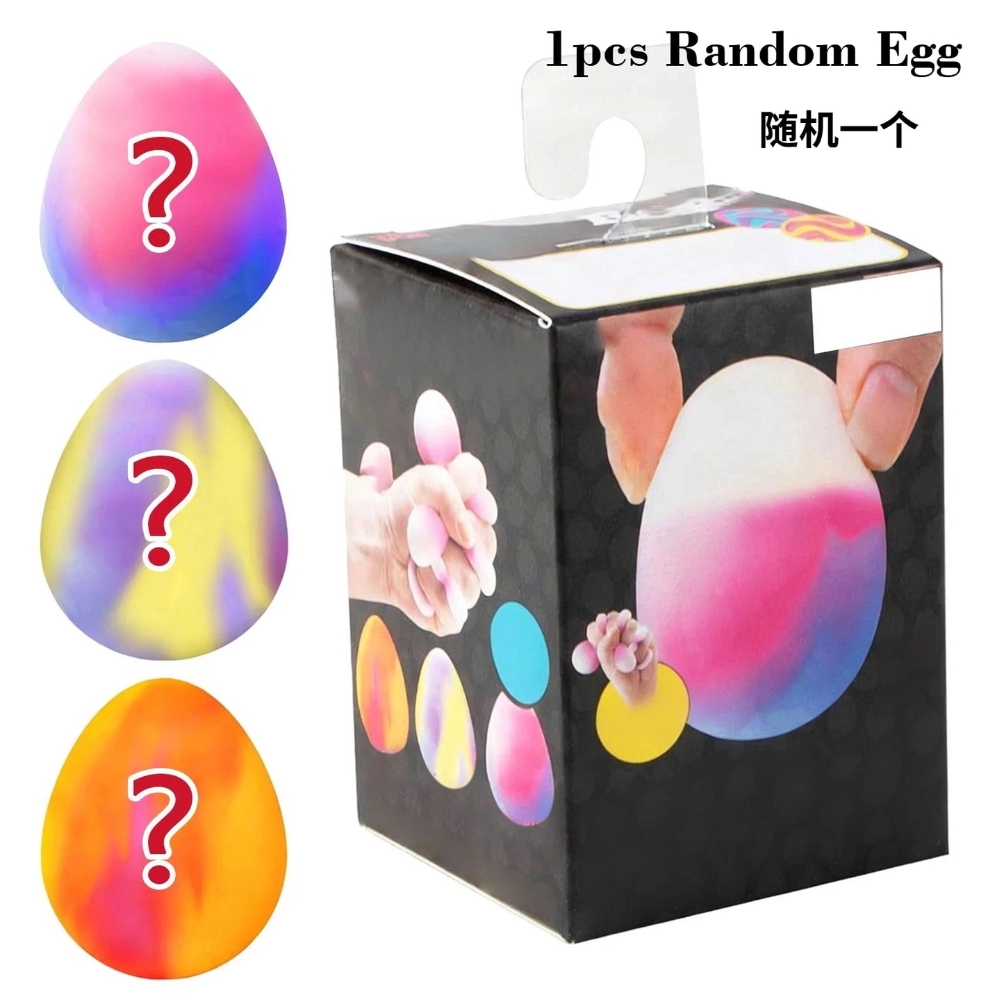 2026 Needoh Golden Egg Hunt Game Blind Box Easter Fidget With With Squishy Surprise Stress Relief Squeeze For Kids' Easter Party