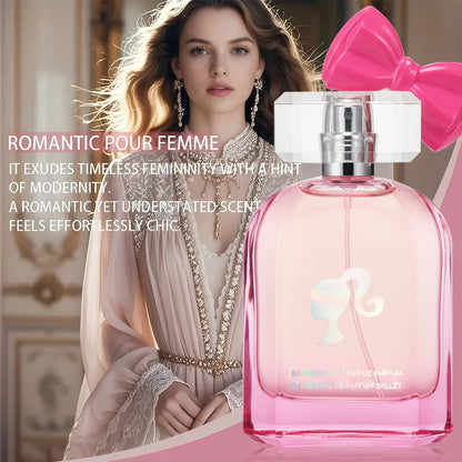 MINISO & BARBIE Women Perfume Original Floral Fruity Designer Fragrance For Woman Spray 50/75ML Girl Present Children Gift