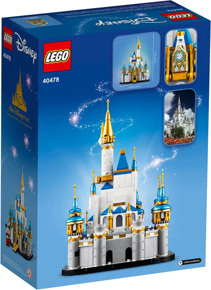 Lego block toy 40478 mini Disney castle toy desktop decoration ornament block boy and girl gift