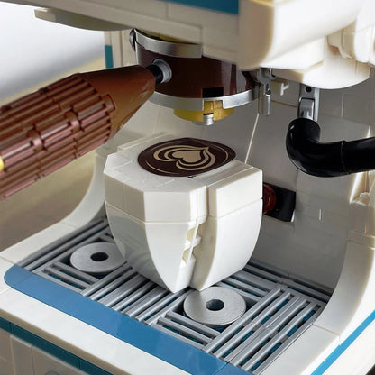 Retro Bread & Coffee Machine Building Block Set - Creative  Toy, Adult Simulation Model Coffee Gift, Unique Gift for Men & Women