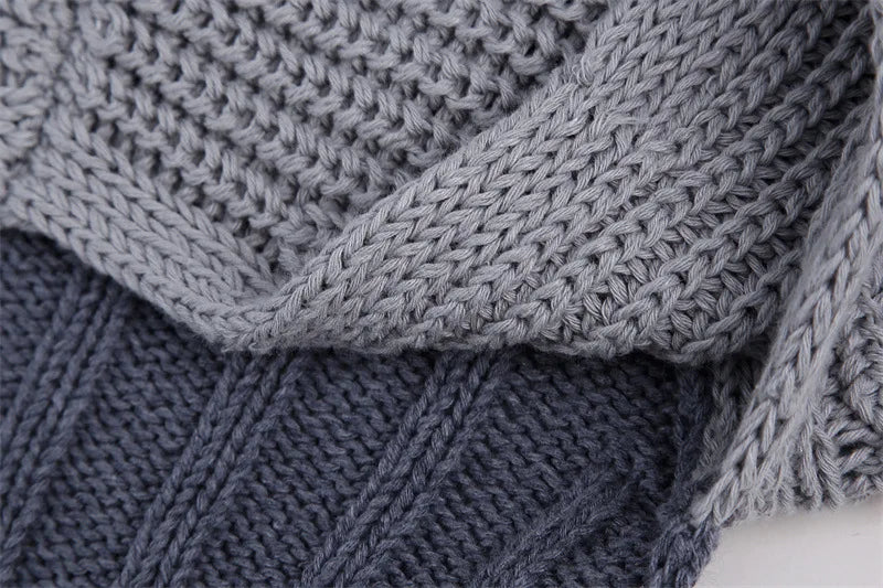 Fashionable Backless Knot Design Knitted Top Women's Autumn Wear Versatile Street Style round Neck Long Sleeve Polyester