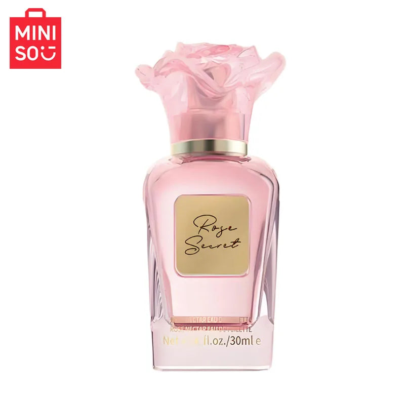 MINISO ROSE SECRET Women Perfume Original Luxury Floral Fruity Eau De Toilette Designer Fragrance For Woman Body Spray 30ml