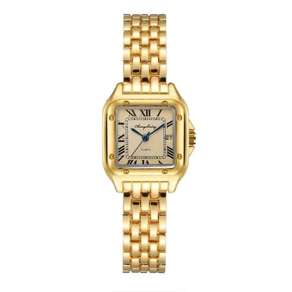 MAYZHISU Luxury Women's Watches Classic Brand Square Ladies Quartz Wristwatches Alloy Strap Business Female Clock Bracelet watch