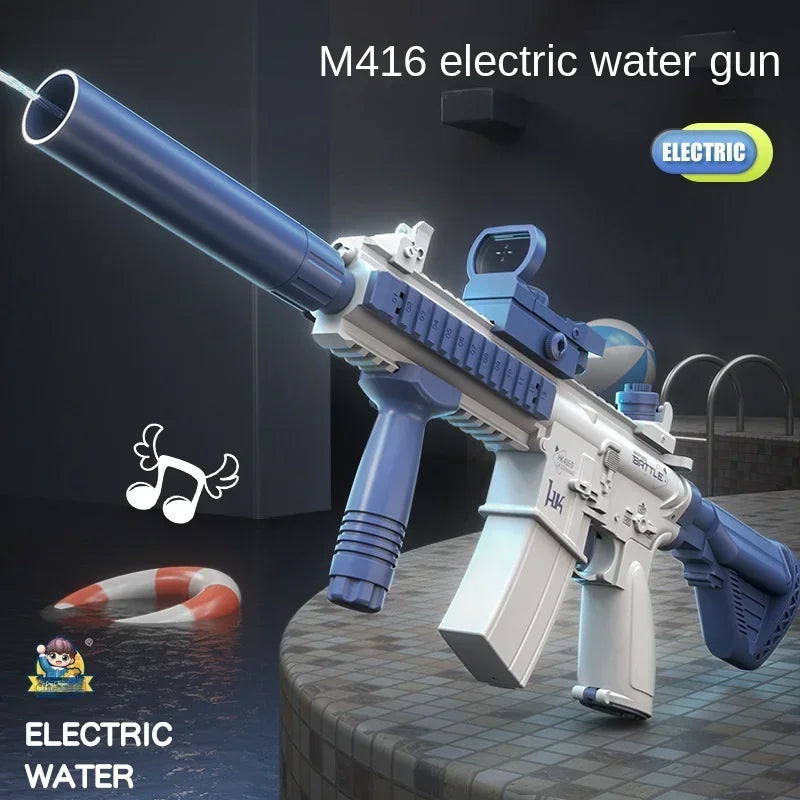 Kids Electric Water Gun Pistol Shooting Toy Summer Beach Outdoor Shoot Fun Toys for Children Boys Girls Adults