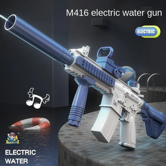 Kids Electric Water Gun Pistol Shooting Toy Summer Beach Outdoor Shoot Fun Toys for Children Boys Girls Adults
