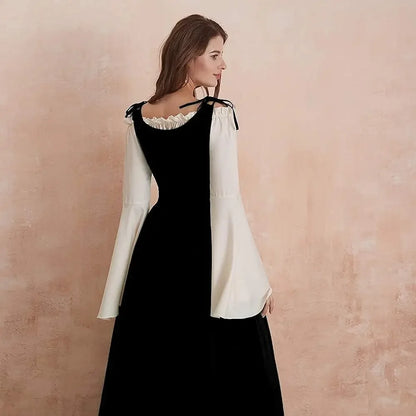 Cosplay Womens'S Medieval Renaissance Costume Cosplay Over Suit Dress Vest Victoria Princess Steam Punk Strap Plus Size