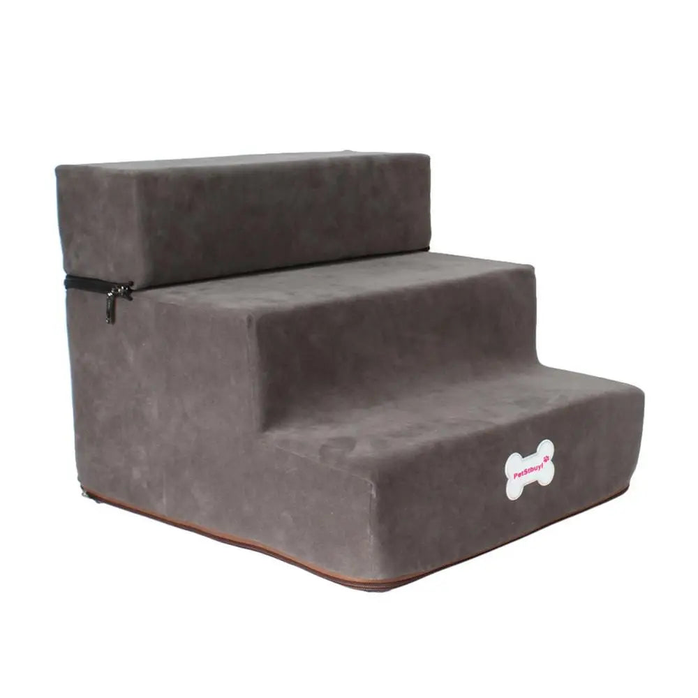 30cm High Detachable Dog Steps Pet Dog Stairs Step Cat Stairs 2 Story Staircase Assembly Removable Wash Stairs Ladder Dog Stairs