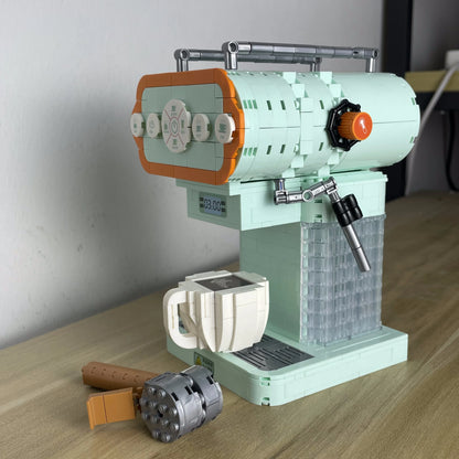 Retro Bread & Coffee Machine Building Block Set - Creative  Toy, Adult Simulation Model Coffee Gift, Unique Gift for Men & Women