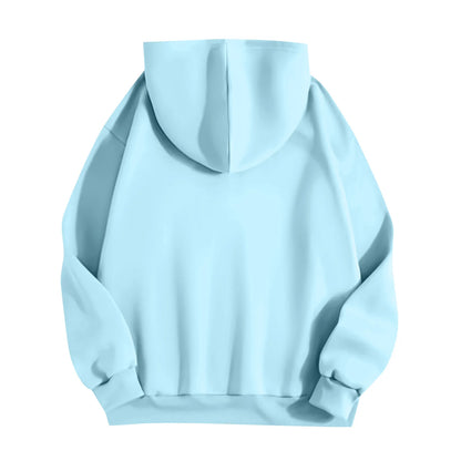 Women Halloween Printed Hoodie Casual Long Sleeve Sweatshirt Fashion Oversize Pullover Cozy Winter Streetwear Chic Loungewear