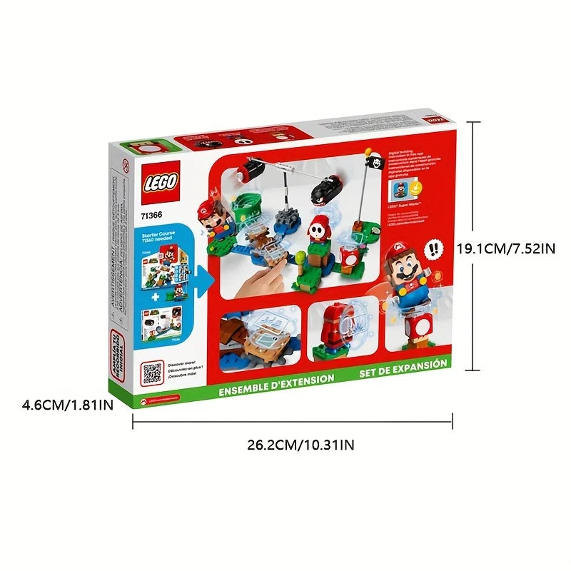 71366 LEGO Boomer Bill Barrage Expansion Set,Toy for Kids to Add to Their Super Mario Adventures with Mario Starter Course