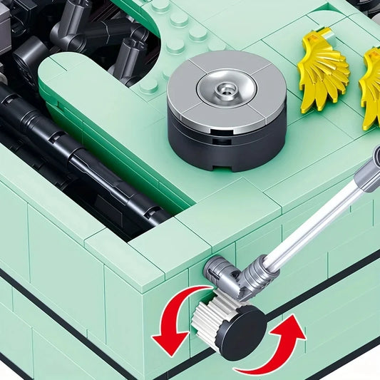 820PCS Typewriter Building Blocks Classic Creative Ideas Machine Retro Micro Building Blocks Toy For Adults Kid Holiday Gifts