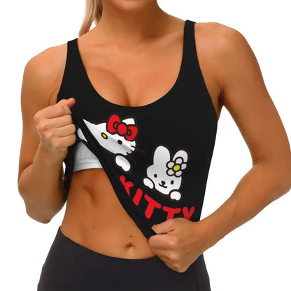 EtherealBe Hello Kitty Sports Bra for Women
