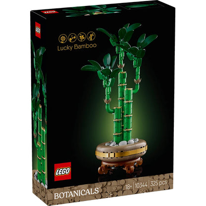 Lego 10344 Rich Bamboo Assembled Ornaments for Boys and Girls Adults New Chinese Style Creative Potted Building Blocks Toy Gift