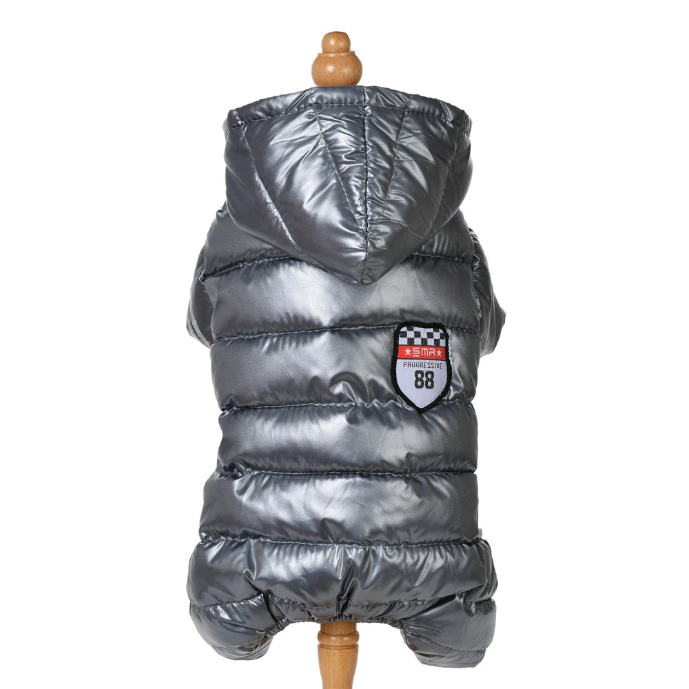 Autumn Winter Dog Clothes Warm Hooded Dog Coat Jacket For Small Dogs Waterproof Puppy Pet Jumpsuits Chihuahua Clothing Overalls