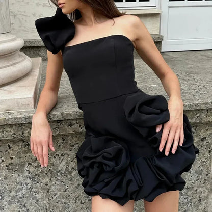 EtherealBe Formal Strapless Cocktail Dress for Elegance