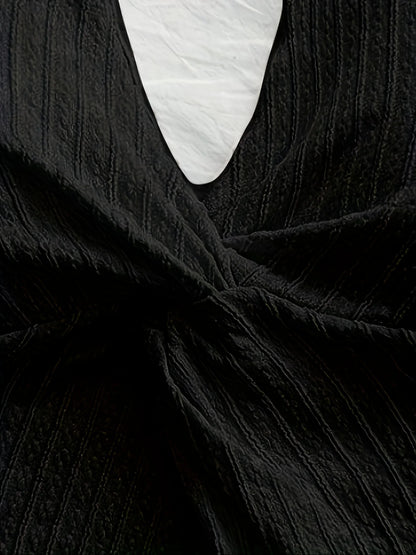 Spring and summer fashion new elegant solid color versatile halter vest single piece