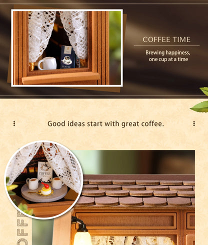 Handmade Wooden Miniature Doll House Kit 3D Puzzle Assembled Building Model Kit With LED Light DollHouses Toy For Christmas Gift