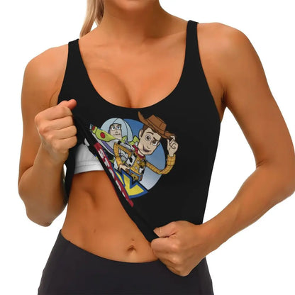 EtherealBe Toy Story Jessie Sports Bra for Women