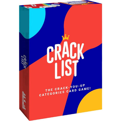 Crack List The Crack You Up Categories Card Game Teens and Adults Family Board Games Best Family Card Game