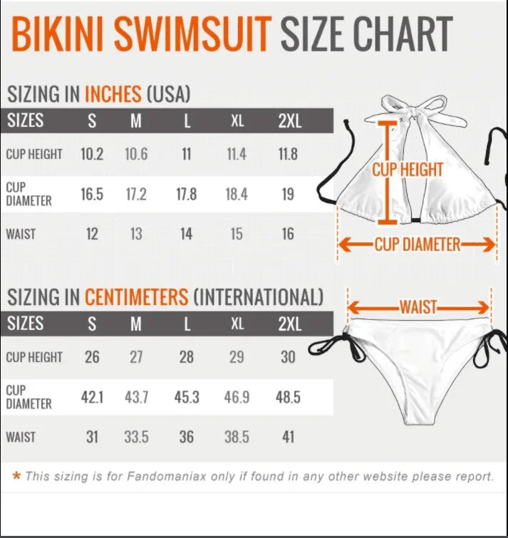 EtherealBe Tomioka Giyuu Cosplay Bikini Set