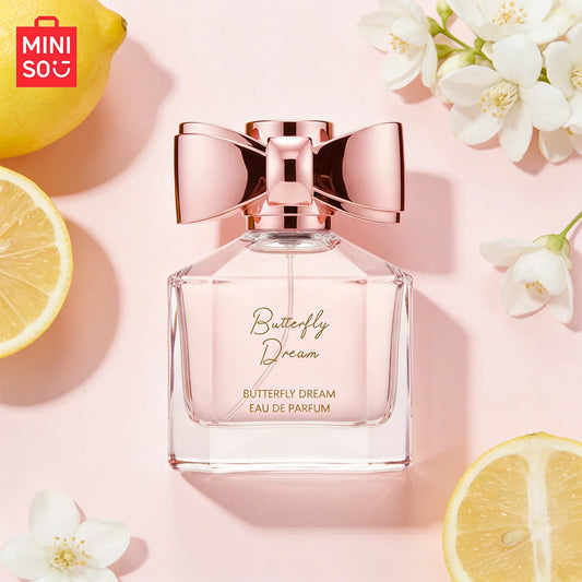 MINISO BUTTERFLY DREAM Women Perfume Original Luxury Floral Eau De Parfum Designer Fragrance For Woman Body Spray 50ML