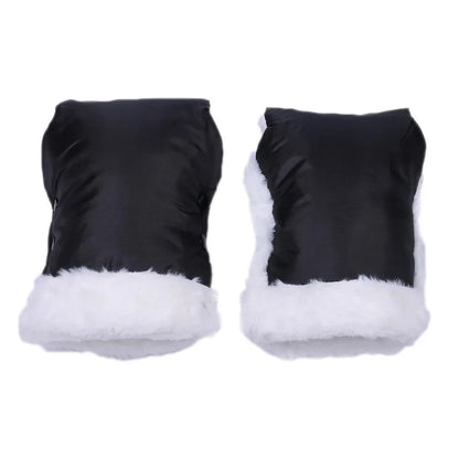 Strollers Fleece Hand Muff Waterproof Baby Stroller Mittens Windproof Thick Warm Baby Buggy Handcover Stroller Accessories