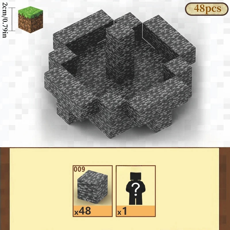 Creative Magnetic Building Block Bricks My World Famous Scene Architectural Set DIY Model Kids Toy Christmas Gifts for Boy Girls