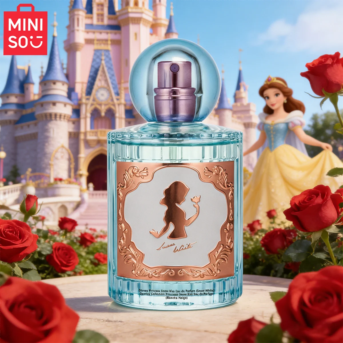 MINISO & DISNEY SNOW WHITE Women Perfume Original Luxury Floral Eau De Parfum Designer Fragrance For Woman Body Spray 50ml