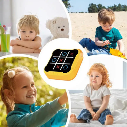 Electronic Tic-Tac-Toe Game Children's Electronic Toys Chess Board Board Games Chess Board Game Chess Set Portable For Adults